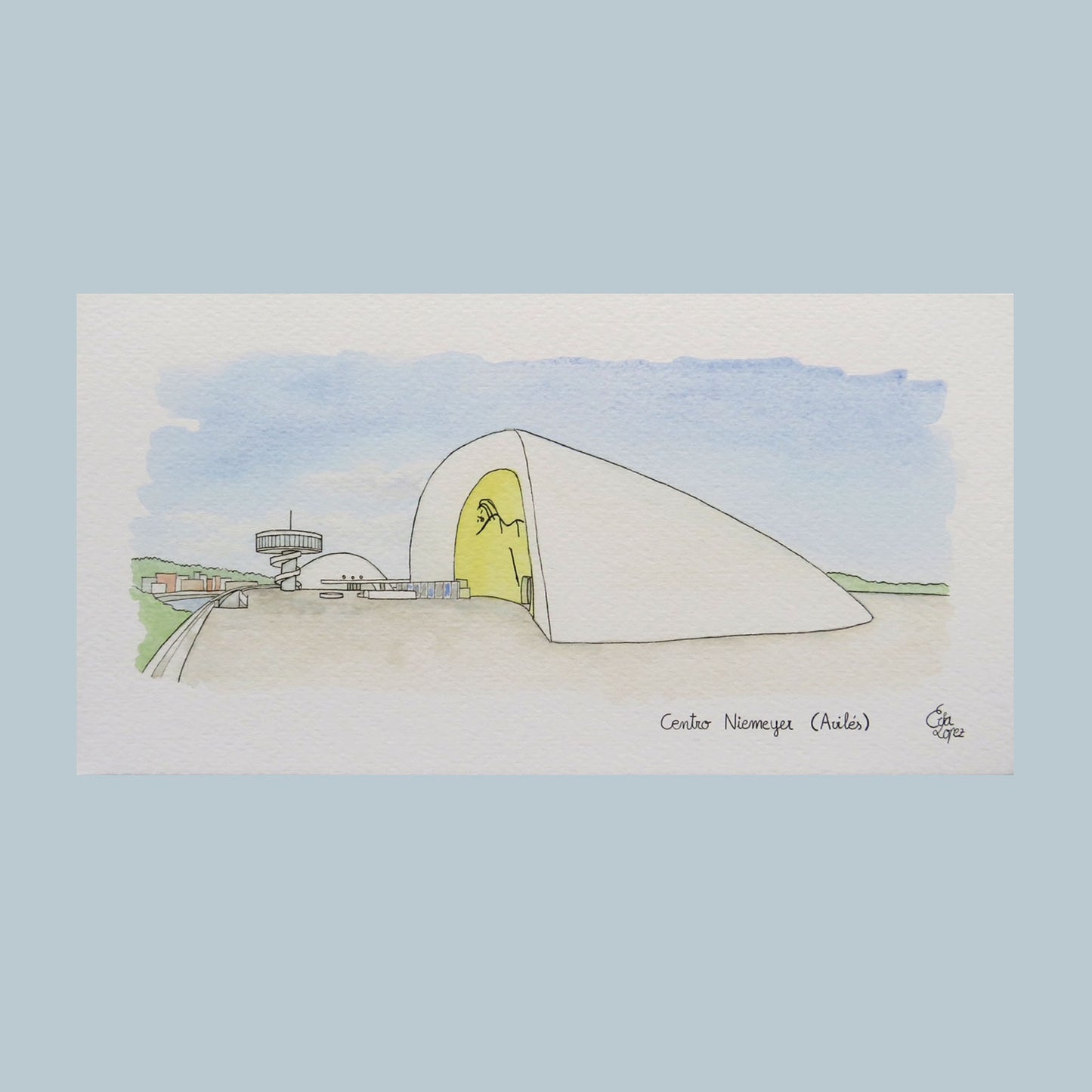 Lámina de Centro Niemeyer (Avilés)